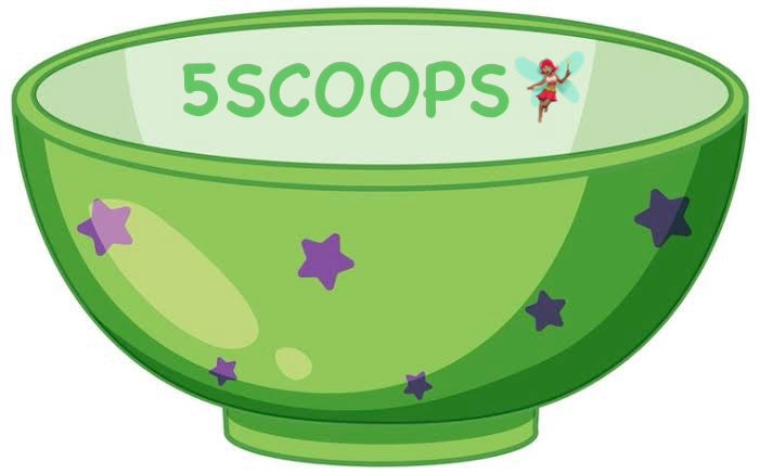 5 scoops